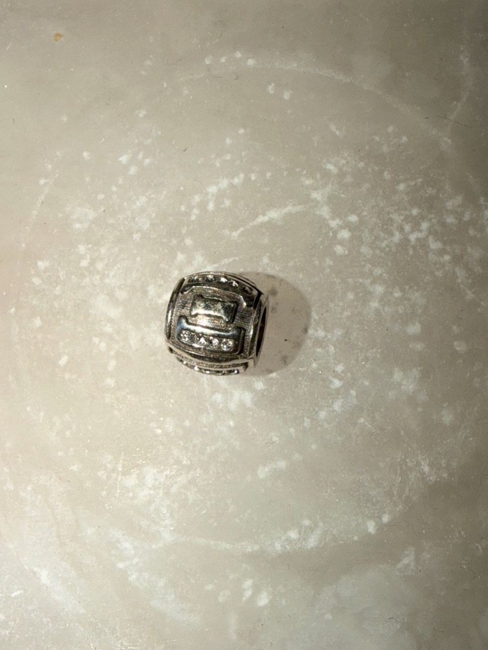 Brighton silver-tone decorative bracelet charm